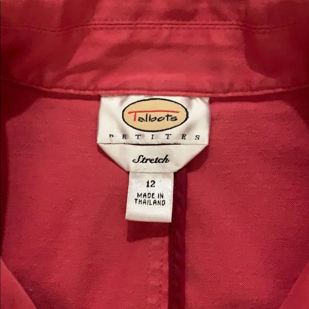 Talbots crop jacket - Picture 2 of 8